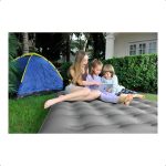 Colchón Inflable Klimber Dos Plazas Gris 191x137x22 Cm 220kg Resistente - Imagen 2