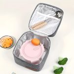 Bolso Conservadora Lunchera Térmica Plegable 4 Lts En Tela