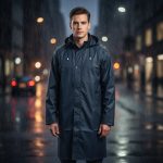 Pilot Italiano Impermeable Unisex En Nylon Pvc - Imagen 5