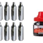 Garrafas Pistola De Co2 10+1000 Balines 4,5 Chumbos Crosman