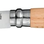 Navaja Opinel Nº 7 Inoxidable Hoja 8cm Plegable Madera Caza Pesca