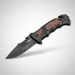 Navaja Táctica Militar Boker Negra Supervivencia Filo - Imagen 4