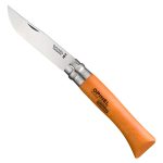 Navaja Opinel N° 10 Carbón En Blister Gran Aventura