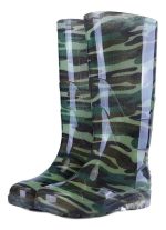 Bota Lluvia Urbana Estampada Pvc Varios Talles Impermeable - Imagen 3