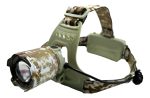 Foco Linterna Minero Camuflado Led Camping Caza 15w