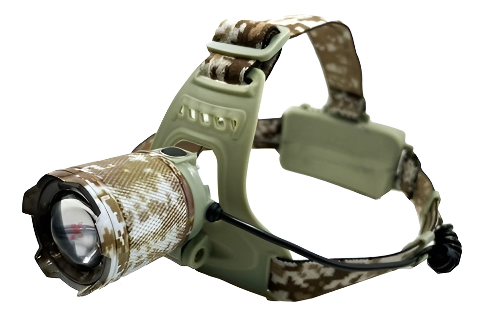 D_622763-MLU93567347858_102025-F.jpg Foco Linterna Minero Camuflado Led Camping Caza 15w - Imagen 1
