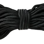 Cuerda Tipo Paracord Negro Resistente Tactica 31 Metros 4mm
