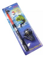 Combo Kit Pesca Infantil Niño Reel+caña+anzuelos+boya+tanza - Imagen 2