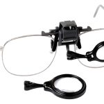 Visor Clip Ajustable Lupas 5x Y 8x Para Lentes De Aumento