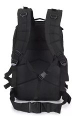 Mochila Táctica Militar 35lts Negra Gran Aventura - Imagen 9