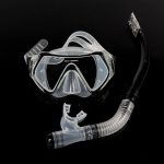 Snorkel Con Valvula Y Mascara Antiempañante Buceo - Imagen 2