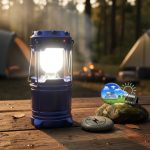 Farol Recargable Para Camping, Color Bronce - Imagen 2
