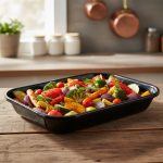 Asadera Esmaltada Sue 34x28 Fuente Horno Rectangular - Imagen 3