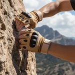 Guante Tactico Con Proteccion Medio Dedo Gran Aventura - Imagen 3