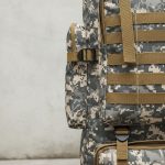 Mochila Táctica Militar 75 L Camo Pixelado Camping Mision - Imagen 2