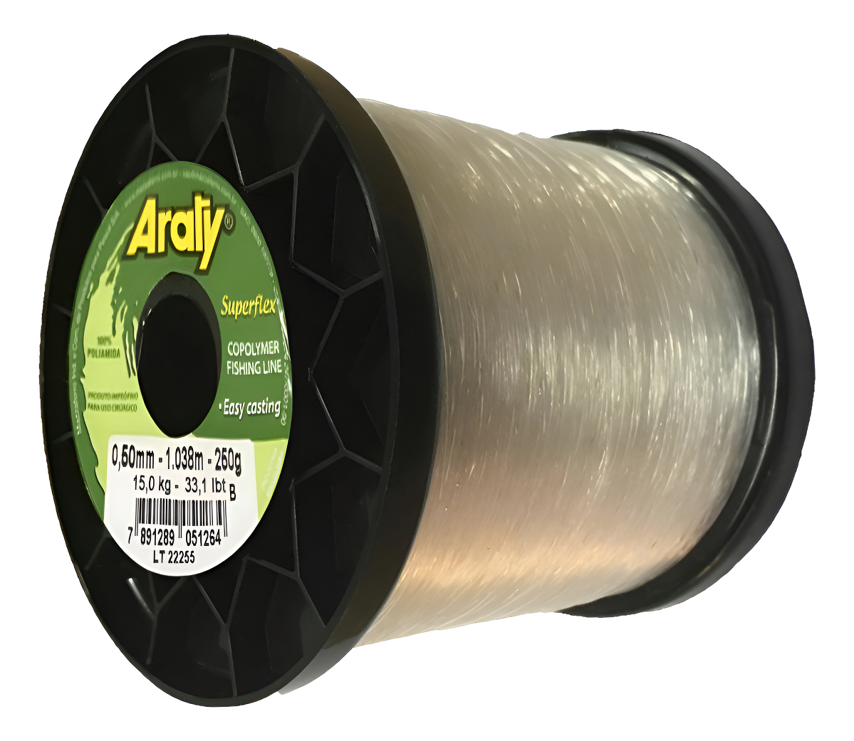 D_686026-MLU93731591932_102025-F.jpg Bobina Tanza Nylon Monofilamento Araty 0.40 Mm Transparente - Imagen 1