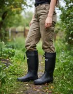 Bota Nautica Lluvia Urbana De Suela Pantanera Varios Talles - Imagen 2