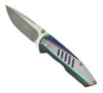 Navaja Sevillana Tactica Crkt Tornasolada Caza Camping Pesca - Imagen 2