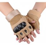 Guante Tactico Con Proteccion Medio Dedo Gran Aventura - Imagen 5