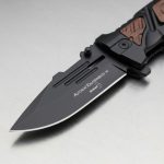 Navaja Táctica Militar Boker Negra Supervivencia Filo - Imagen 12