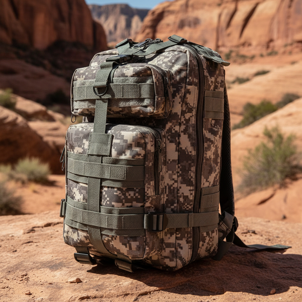 D_720181-MLA101404972256_122025-F.jpg Mochila Táctica Militar 35lts Pixelada Gran Aventura - Imagen 1