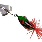 Señuelo Anti Enganche Rana Con Helice Pesca Tararira