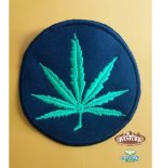 Parche Bordado - Cannabis - 5 Diametro - Imagen 2