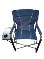 Silla Plegable Reforzada Con Mesa Y Posa Vaso Para Camping - Imagen 5