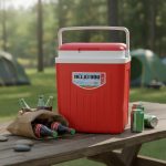 Conservadora Porta Botellas Latas Comestibles Camping Hielo - Imagen 3