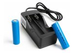 Cargador Doble Con 2 Baterias 18650 Recargables 3.7 V