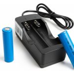 Cargador Doble Con 2 Baterias 18650 Recargables 3.7 V