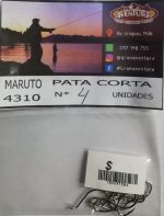 Anzuelo Maruto Pata Corta N°4 Rio Costa Brotola Corvina - Imagen 2