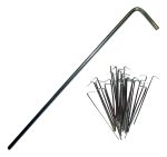 Estaca Chica Para Carpa 17 Cm Pack X 20 Unidades - Imagen 2