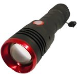 Linterna Tactica Led T6 De 10w Recargable Caza Pesca 1 Toque