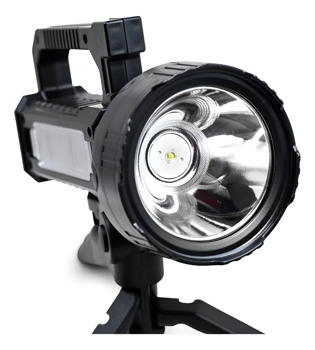 D_743110-MLU93982545799_102025-F.jpg Foco Linterna Con Tripode Recargable Luz Led Caza Camping - Imagen 1