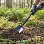 Pala Para Camping Tactica Plegable Desarmable Compacta - Imagen 4