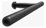Tonfa Policial Cachiporra Palo Defensa Personal Seguridad - Imagen 3