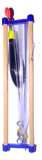 Currida Armada Para Pesca Rio Costa 2 Anzuelos Boya Lineas