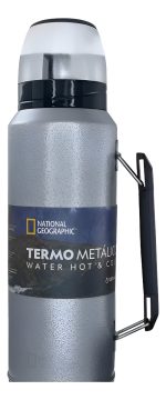 Termo National Geographic Craquelado Gris 1.2l 12 Hrs