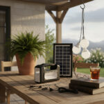 Sistema De Iluminación Solar Portátil Gd Plus Gd-8017 Nuevo