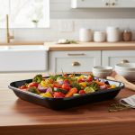 Asadera Esmaltada Sue 40x32 Grande Horno Durabilidad - Imagen 7