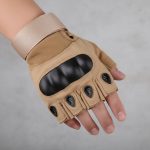 Guante Tactico Con Proteccion Medio Dedo Gran Aventura - Imagen 2