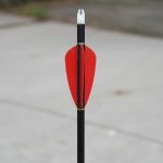 Flecha De Ballesta Aluminio Con Punta De Caza Bisturi Acero - Imagen 6
