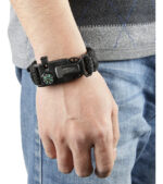 Pulsera De Supervivencia Paracord Brujula Pedernal Tactico - Imagen 6