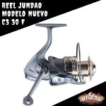Reel Jundao C3 30-f Currica Señuelos Spining Ideal Para Rio - Imagen 2