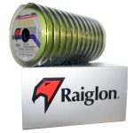Tanza Nylon Monofilamento Raiglon 80 Mts 0.62 Mm Fluor - Imagen 2