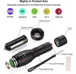 Linterna Led Recargable Con Zoom Power Style Con Caja - Imagen 5