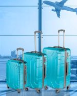 Set De 3 Valijas Arye De Viaje Reforzadas Rígidas Ruedas - Imagen 2