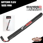 Bateria Swiss Arms 9.6v - 1600 Amh Airsoft - Imagen 2