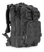 Mochila Táctica Militar 35lts Negra Gran Aventura - Imagen 4